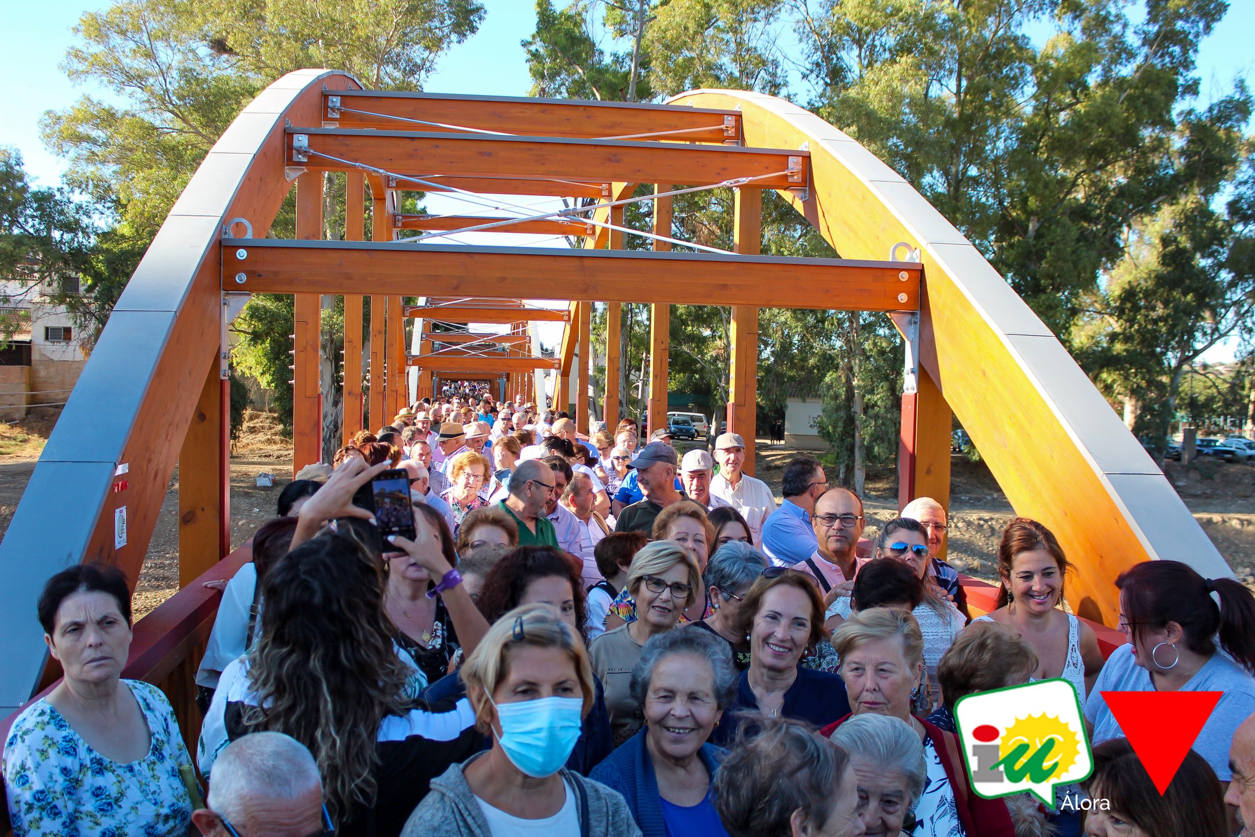 inauguración del Puente del corredor del Guadalhorce