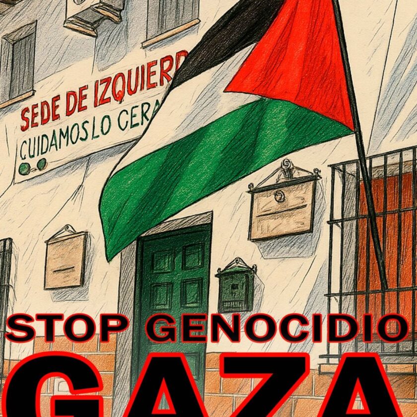 Concentración por Palestina en Álora