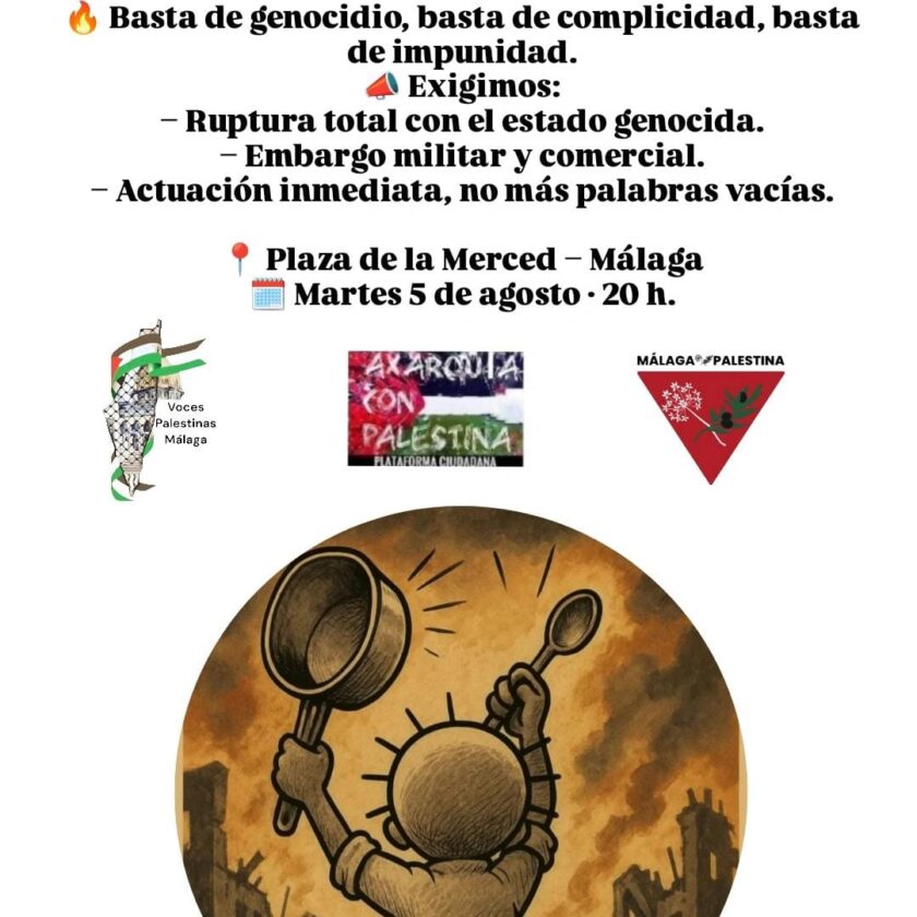 Concentración por Gaza