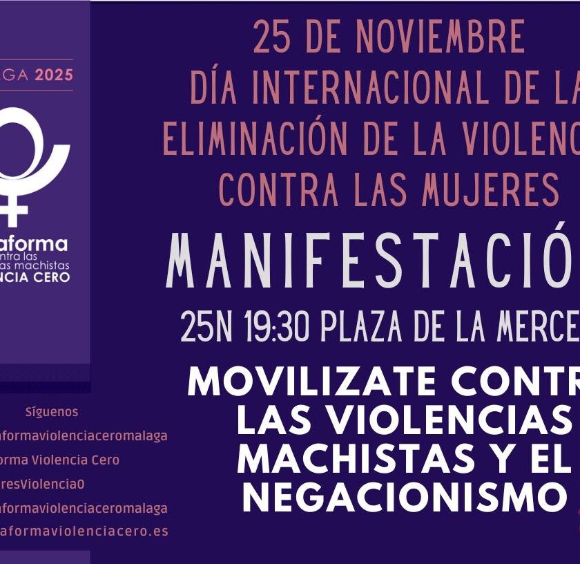 25N Por la eliminación de la violencias contra las mujeres