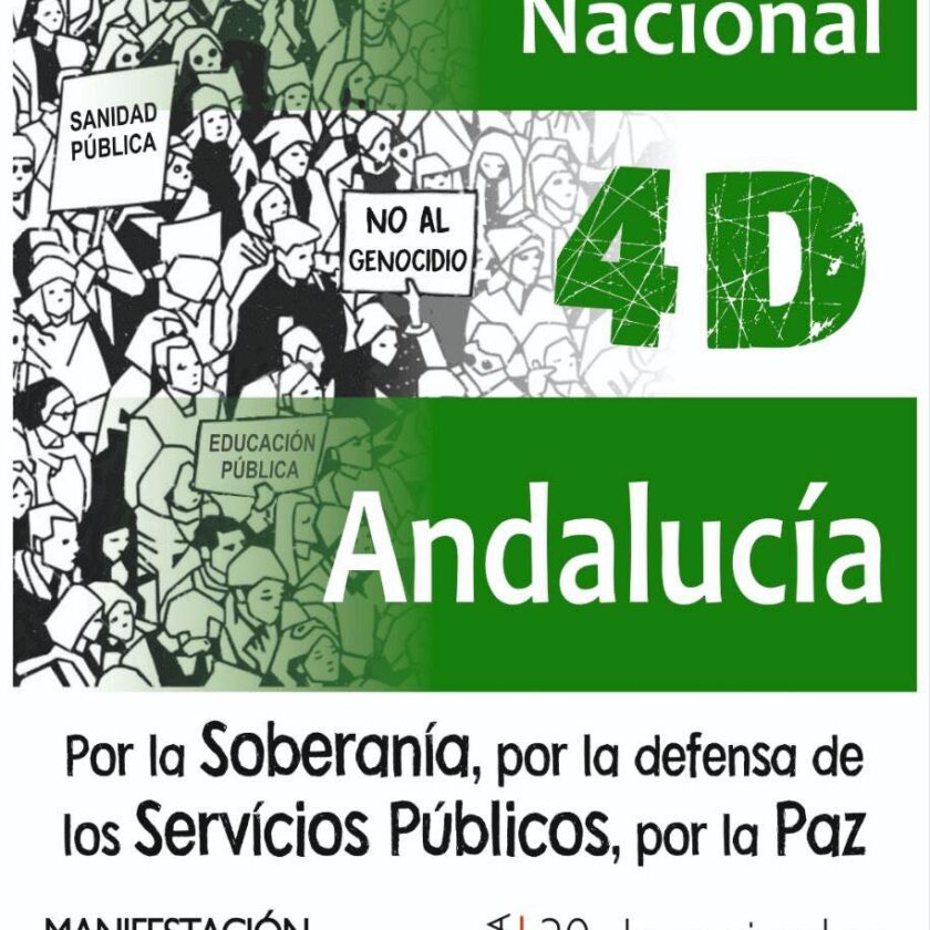 Por la Soberanía, por la defensa de los Servicios Públicos, por la Paz