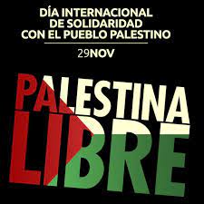 Día Internacional de Solidaridad con el Pueblo Palestino