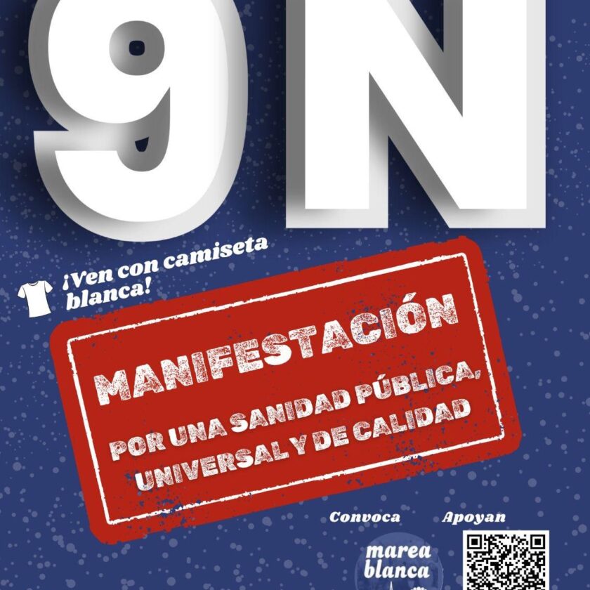 Por una sanidad pública, universal y de calidad