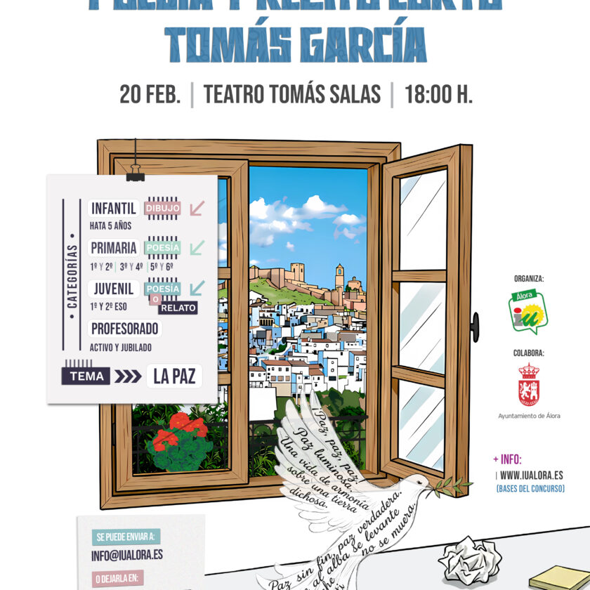 XXXV Concurso de poesía y relato corto Tomás García
