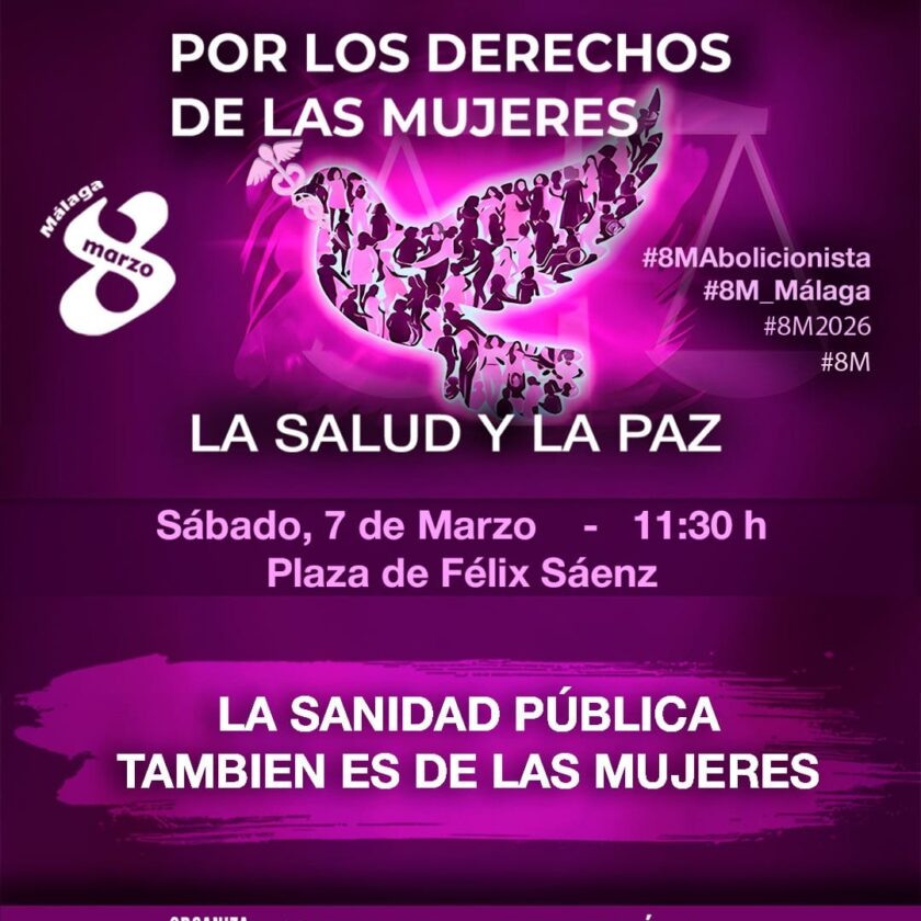 8M \"La sanidad pública también es de las mujeres\"