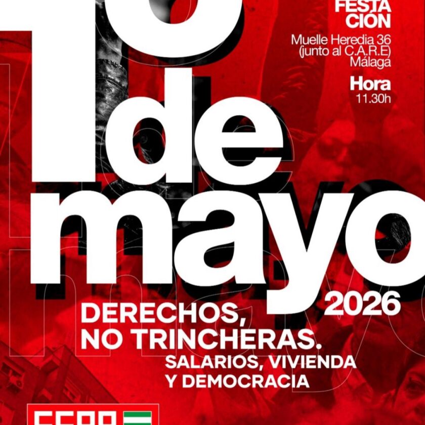 1º de Mayo, derechos, no trincheras