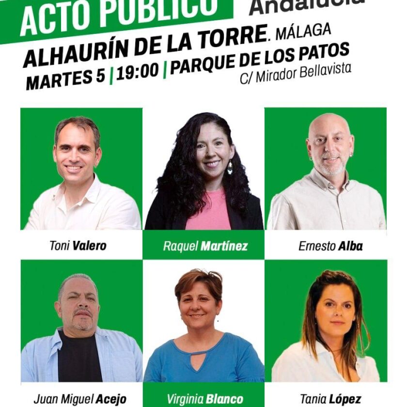 Por Andalucía, acto comarcal en Alhaurín de la Torre