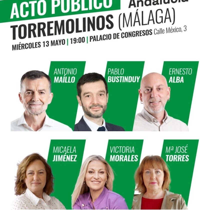 Por Andalucía.- Acto de campaña en Torremolinos